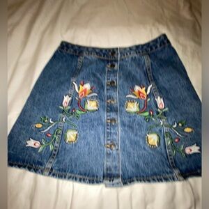 Choles demins skirt size XL